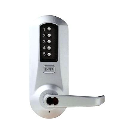 Cylindrical Combination Lever Lock, Passage, 2-3/4-in Backset, 1/2-in Throw Latch, Sargent LFIC Prep